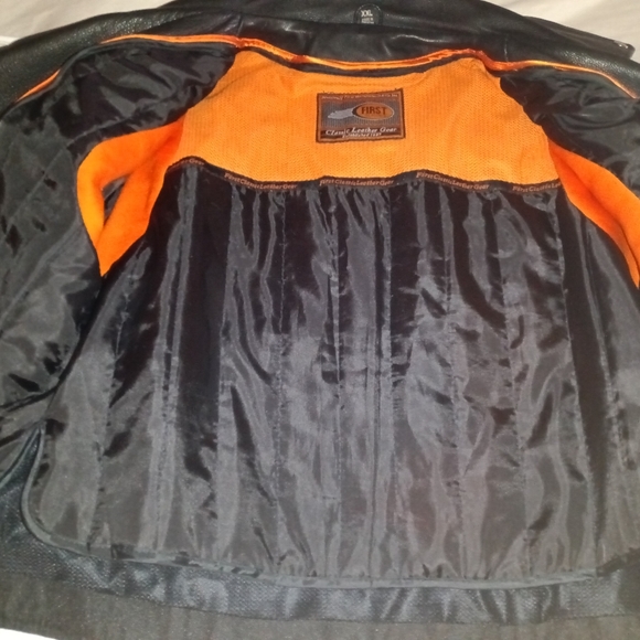 Women's motorcycle leather jacket - Picture 2 of 12